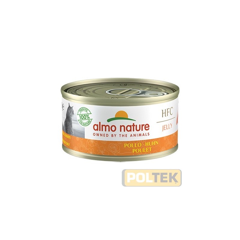 ALMO NATURE JELLY POLLO 70 g