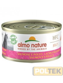ALMO NATURE JELLY SALMONE E POLLO 70 g