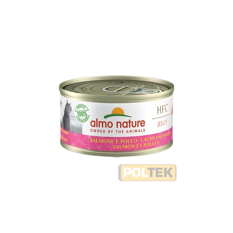ALMO NATURE JELLY SALMONE E POLLO 70 g