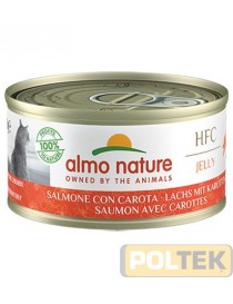 ALMO NATURE JELLY SALMONE CON CAROTA 70 g
