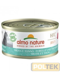 ALMO NATURE JELLY TROTA E TONNO 70 g