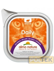ALMO NATURE GATTO UMIDO DAILY CONIGLIO 100 g