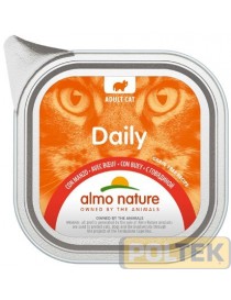 ALMO NATURE GATTO UMIDO DAILY MANZO 100 g