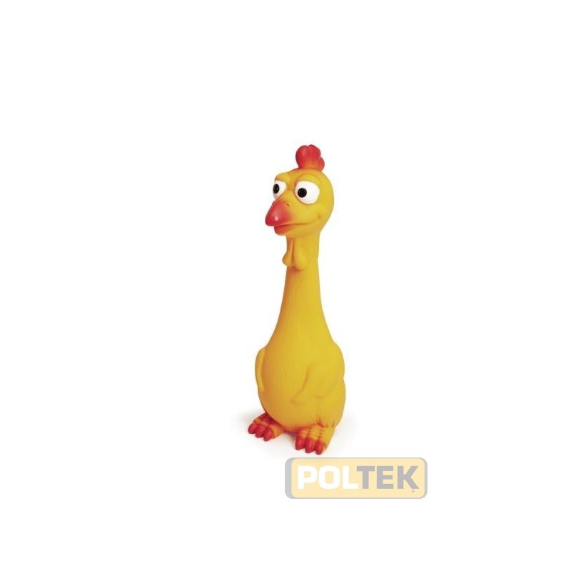 CAMON GIOCO CANE POLLO IN LATEX CON SQUEAKER