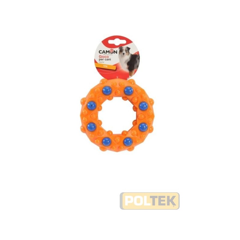 CAMON GIOCO CANE ANELLO GEOMETRICO IN TPR