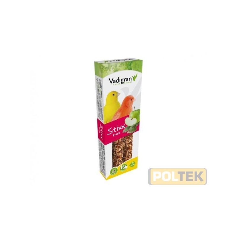 Le barrette Vadigran StiXX per canarini 85 g sono alimenti complementari salutari e deliziosi per i tuoi uccelli. StiXX Vadigran