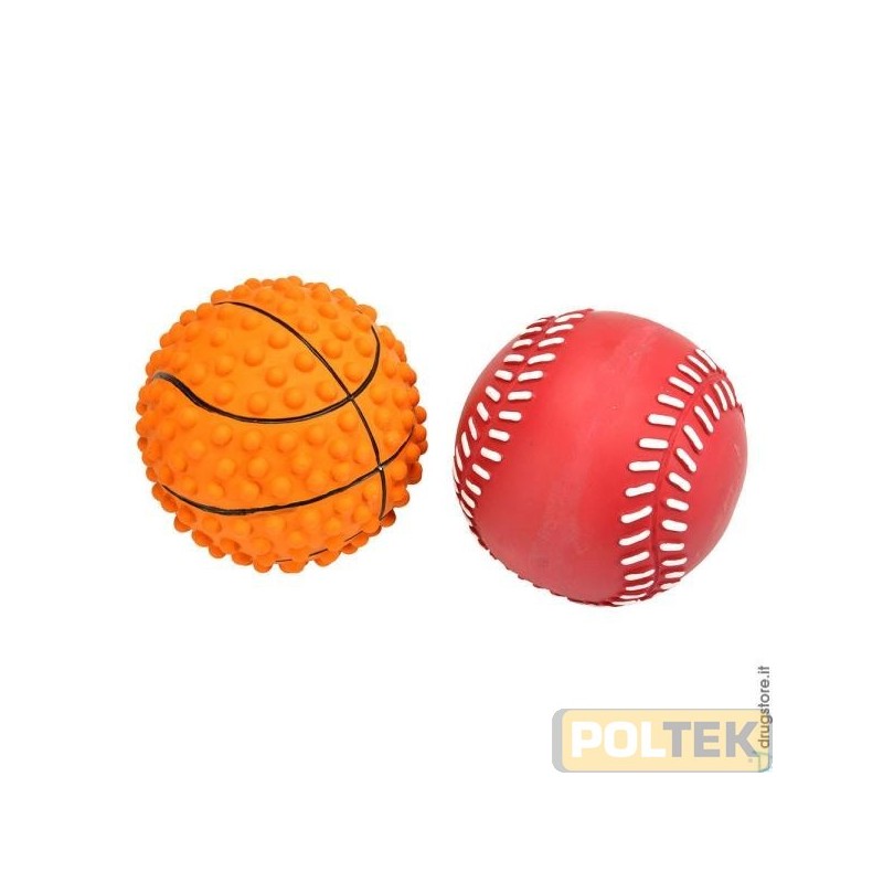 Giochi in lattice, disponibili in diverse forme e colori, raffiguranti diverse palle sportive come Basket e Baseball. Colorati, 