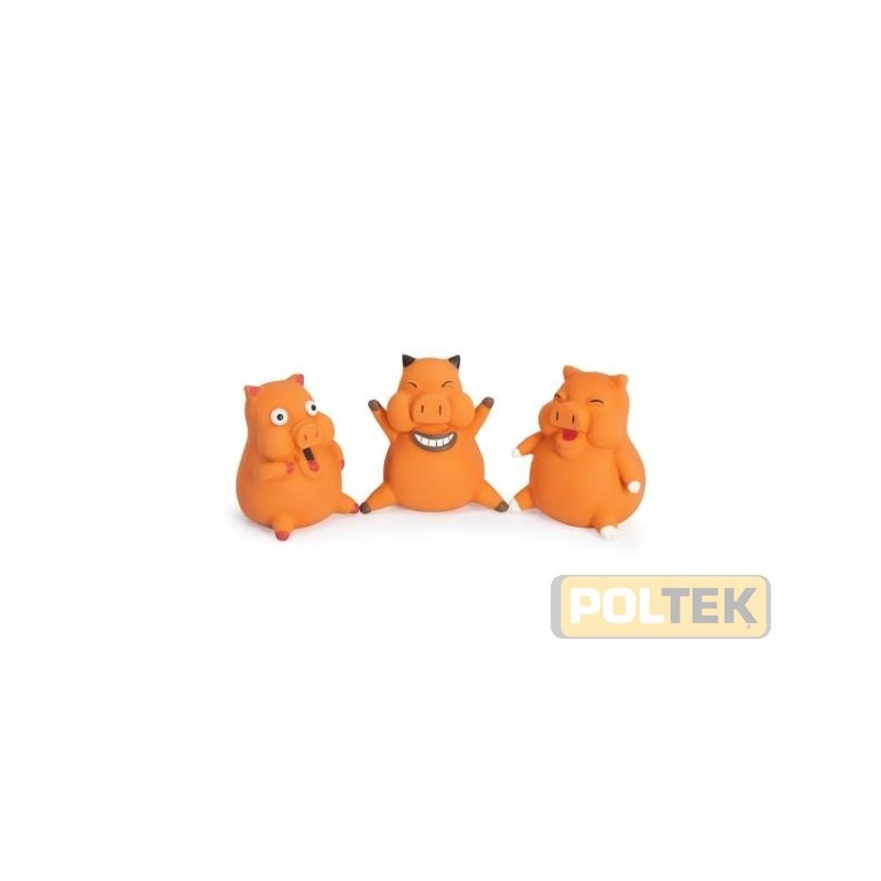 Stimola il divertimento ed il sano movimento del tuo cane con questi giochi in latex dotati di squeaker, disponibili in 3 versio