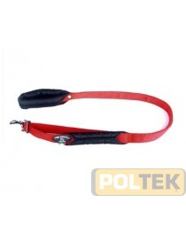 TRE PONTI GUINZAGLIO DOPPIO MANICO DI SICUR. CM 105 ROSSO