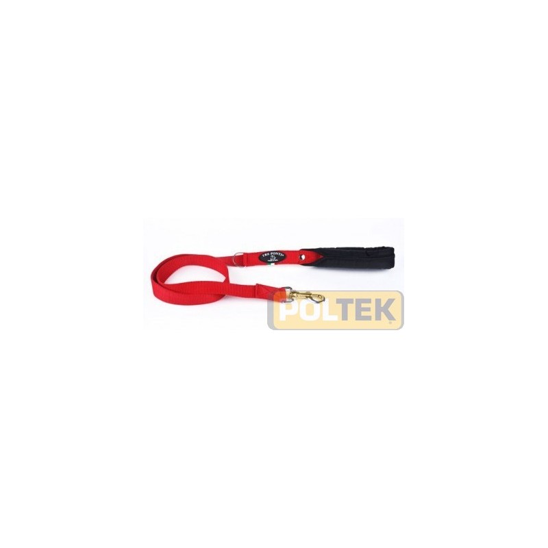 TRE PONTI GUINZAGLIO UN MANICO DI SICUR. CM 115 ROSSO