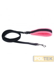 TRE PONTI GUINZAGLIO NERO INS/RIFRAN IMBOTT. COL. ROSA