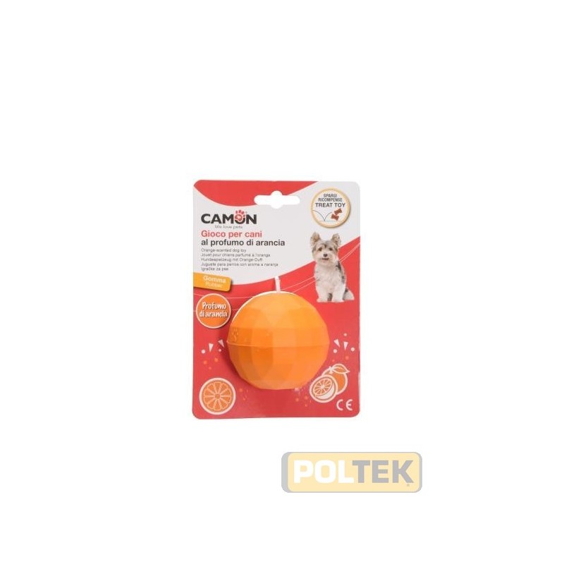 CAMON GIOCO GOMMA SPARGIRCOMPENSA ARANCIA