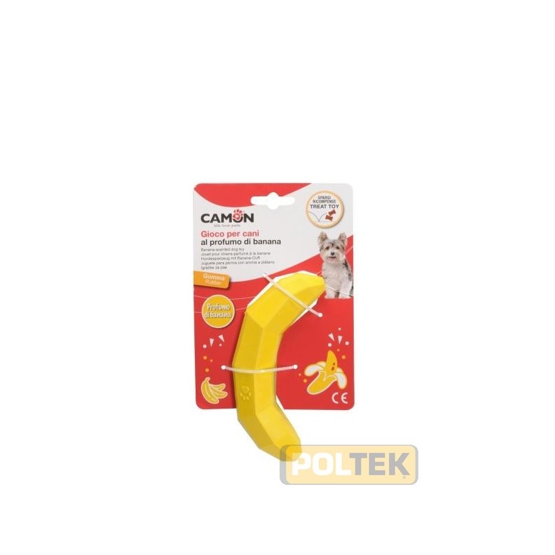 CAMON GIOCO GOMMA SPARGIRCOMPENSA BANANA/ARANCIA/PERA