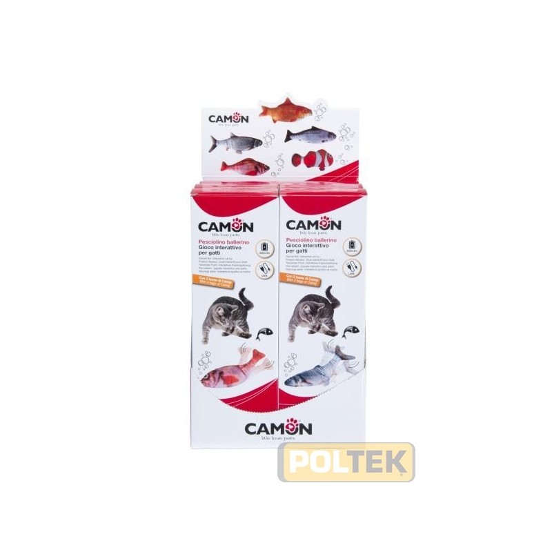 CAMON GIOCO Gatto -PESCIOLINO BALLERINO