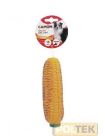 CAMON GIOCO CANE LATEX C/ SQUEAKER PANNOCCHIA 18 cm