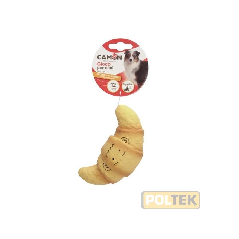 CAMON GIOCO BRIOCHE LATEX C/OVATTA E SQUEAKER