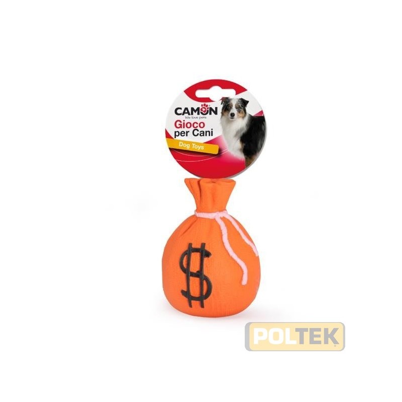 CAMON GIOCO SACCHI IN LATTINE CON SQUEAKER