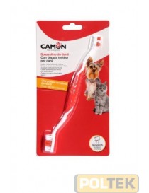 CAMON SPAZZOLINO CON DUE TESTINE