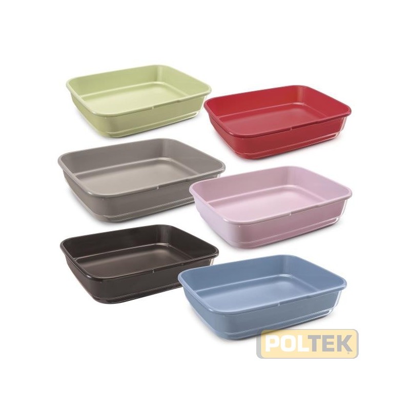 Felix è una toilette di grandi dimensioni per gatti che non amano quelle chiuse. Pratica, leggera, di facile manutenzione grazi