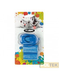 IMAC PORTA SACCHETTI IGIEN + 3 ROTOLI