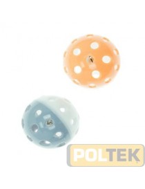IMAC GIOCO GATTO SET 2 PALLINE PLASTICA C/CAMPANELLA