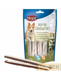TRIXIE PREMIO DEER FISH SANDWICHES 100gr