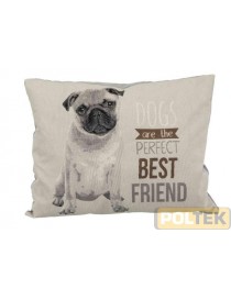 TRIXIE CHIPO CUSCINO cm 60x48 DISEGNO CARLINO