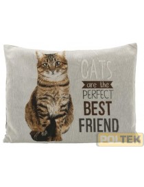 TRIXIE CHIPO CUSCINO cm 60x48 DISEGNO GATTO