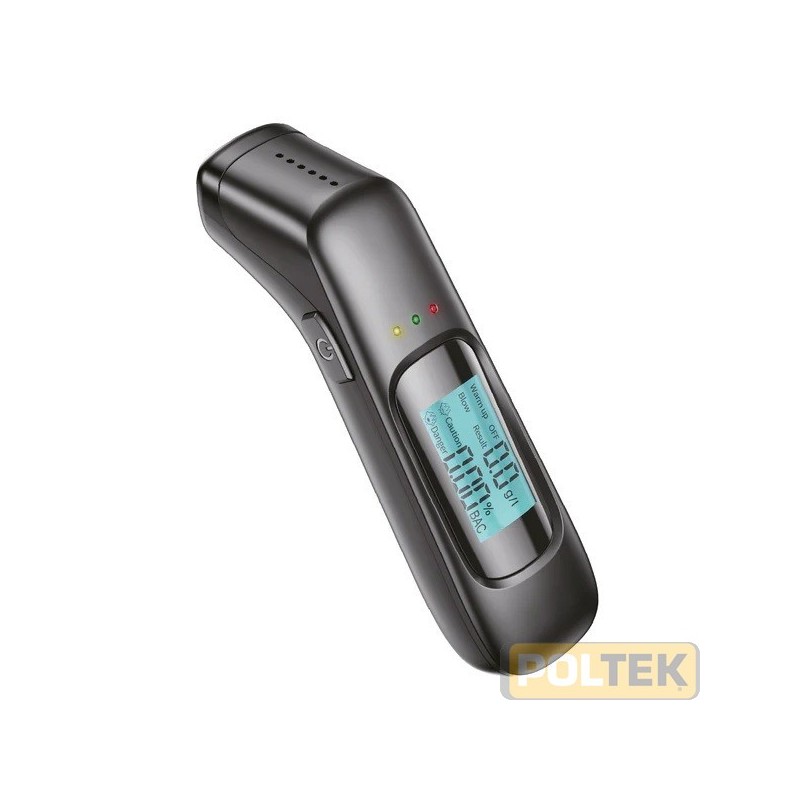 L’etilometro portatile Lostech è un dispositivo compatto progettato per misurare con precisione il livello di alcol presente 