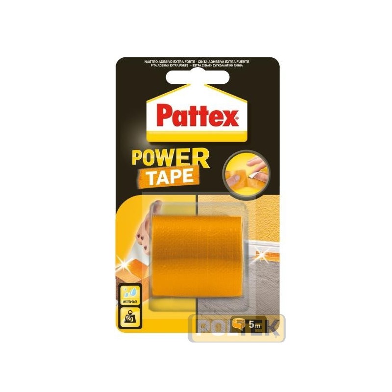 Nastro fortemente adesivo, antiabrasione, impermeabile all'acqua e all'aria. Formato da 3 strati rinforzato da una trama in mate