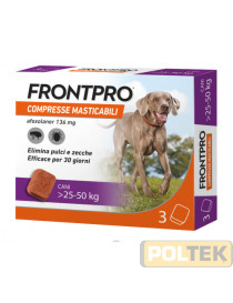 FRONTPRO COMPRESSE MASTICABILI CANI >25-50 kg 3 compresse