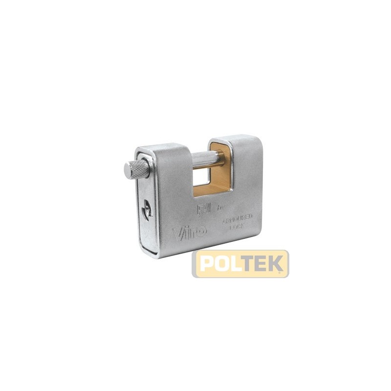 LUCCHETTO CORAZZATO ByVIRO 1 ASTA mm 62