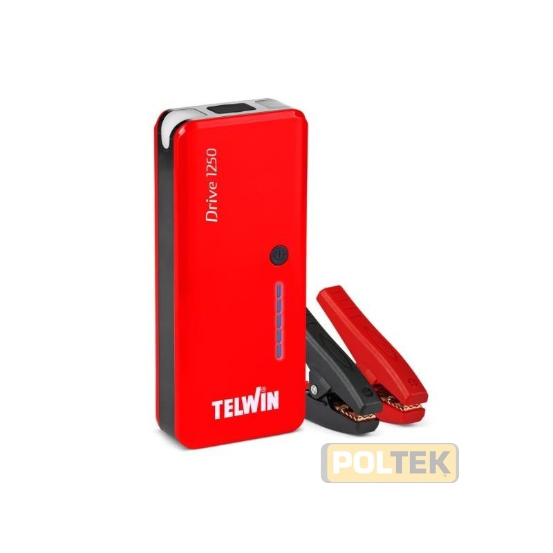 Avviatore multifunzione al litio, ultracompatto, per emergenza a 12V per moto, auto, camper, motori marini, furgoni, etc. Power 