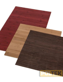 TAPPETO A METRO SERIE BAMBOO ml 15 ROSSO