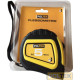 Flessometro professionale con robusto ed ergonomico corpo in materiale bi-componente: ABS giallo e gomma nera. Doppio stop del n