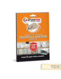 PROTEMAX TRAPPOLA ADESIVA TOPOLINI cm 15x21 pz.2
