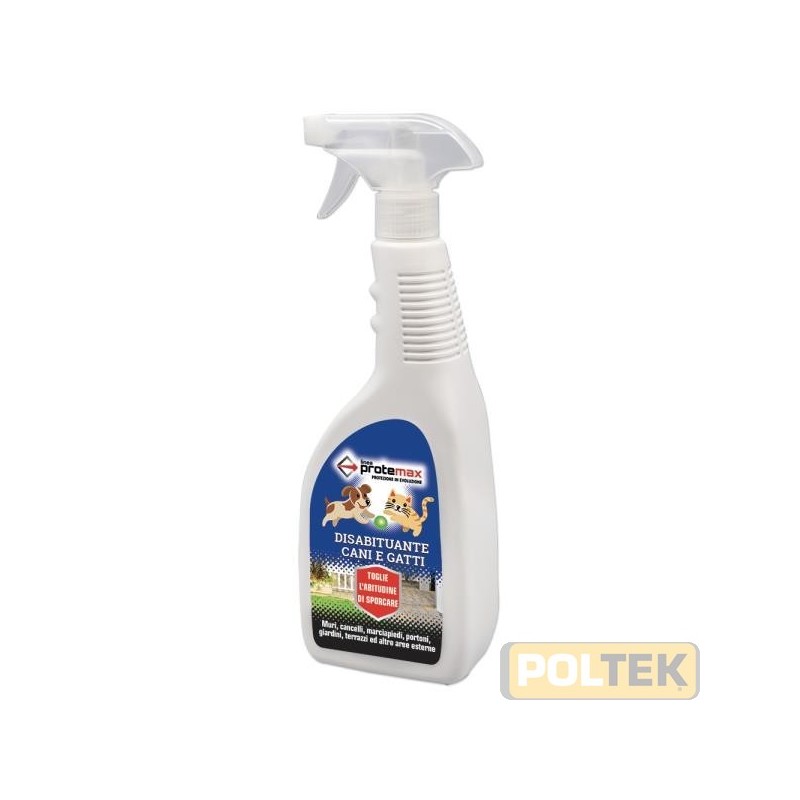 Caratteristiche: è un prodotto in spray no gas pronto all’uso appositamente studiato per evitare che cani e gatti sporchino c