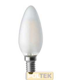 LAMPADA SHOT LED STICK OLIVA SATIN. E14 2W 250lm 2700°K