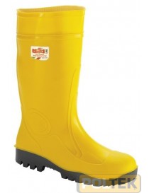 STIVALE PVC GIALLO ANTINFORTUNISTICO S5 SRC tg. 44