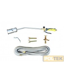 CANNELLO A LEVA d. 60 C/TUBO CORAZZATO mt 10 E REGOLATORE