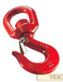 GANCIO SOLL. CARBONIO GIREVOLE CON SICURA kg 3200