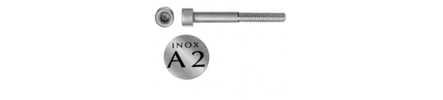 Testa cilindrica cava inox